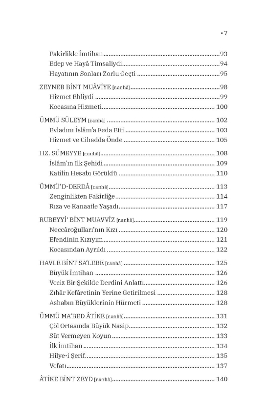 Dersler ve Hikmetlerle Sahabi Hanımlar - 4