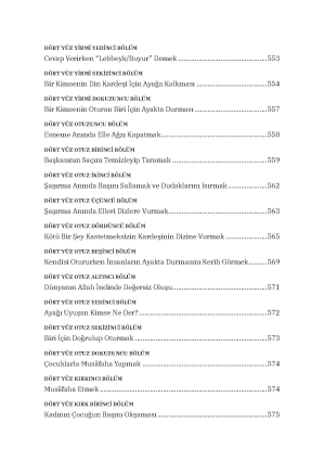 Edebü'l-Müfred - Hadis-i Şeriflerle İslâm Ahlâkı - 32