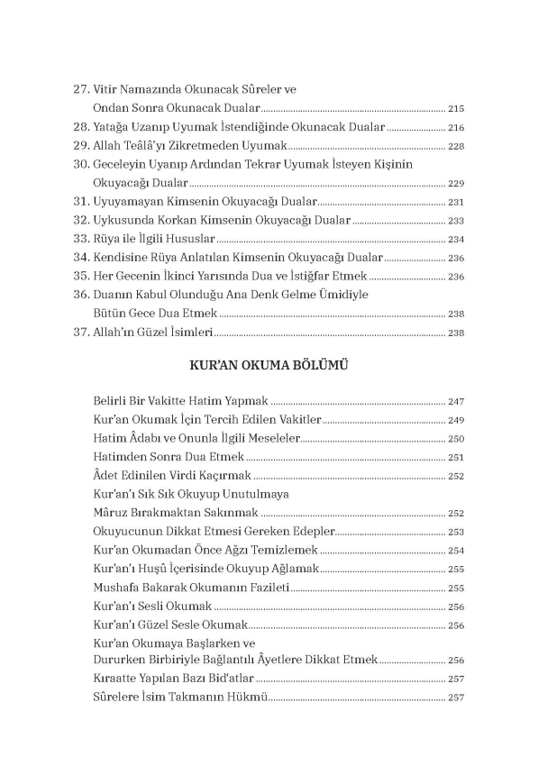 Ezkâr - Dualar ve Zikirler - 6