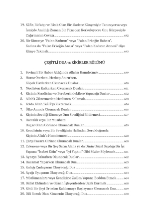 Ezkâr - Dualar ve Zikirler - 18