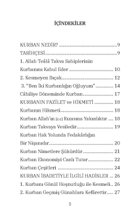Hanefi Mezhebine Göre KURBAN - 2