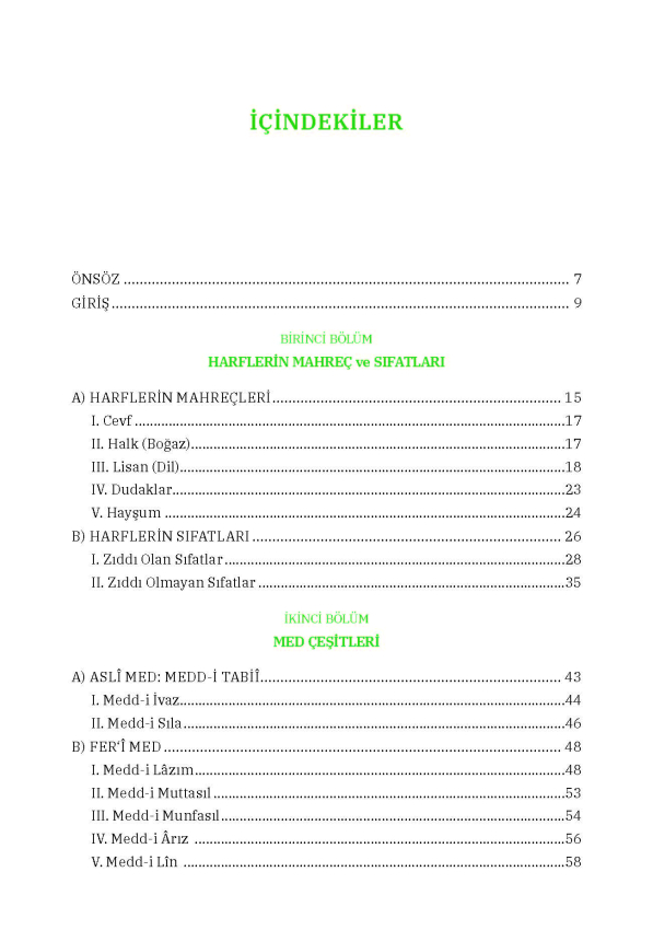 Kur'ân-ı Kerîm Tecvidi - 2