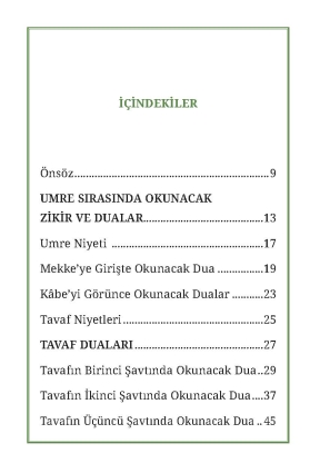 Umre Duaları - 2