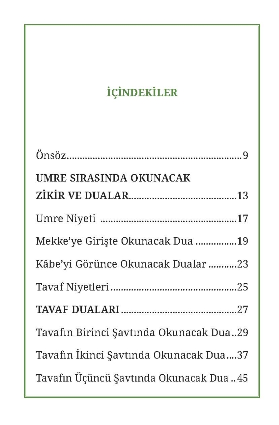 Umre Duaları - 2